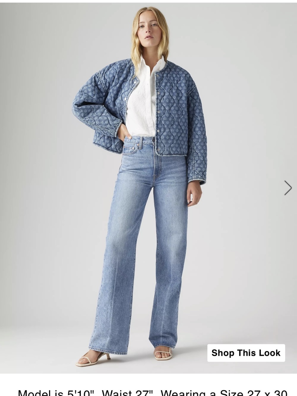 Levi's Ribcage Wide leg jeans
